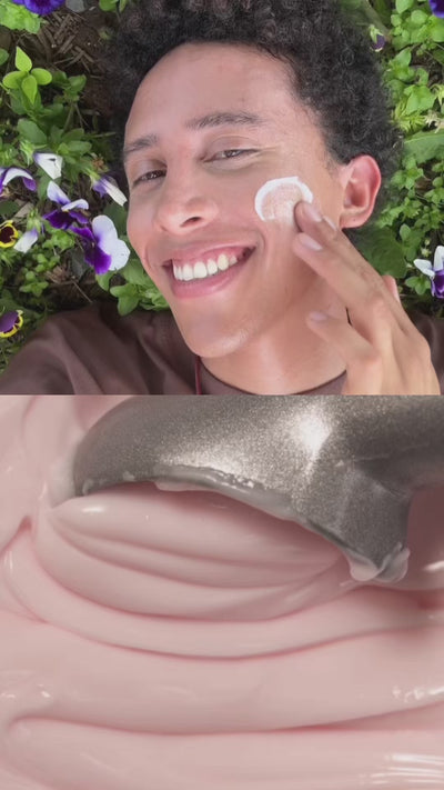 Application of a Krave beauty product