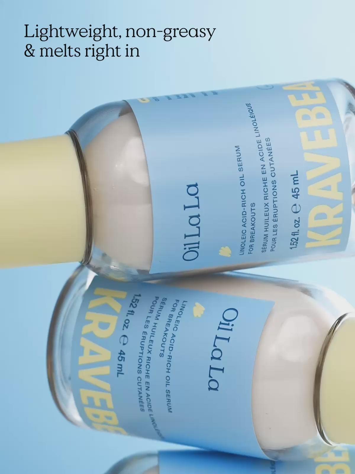 Lightweight, non-greasy & melts right in